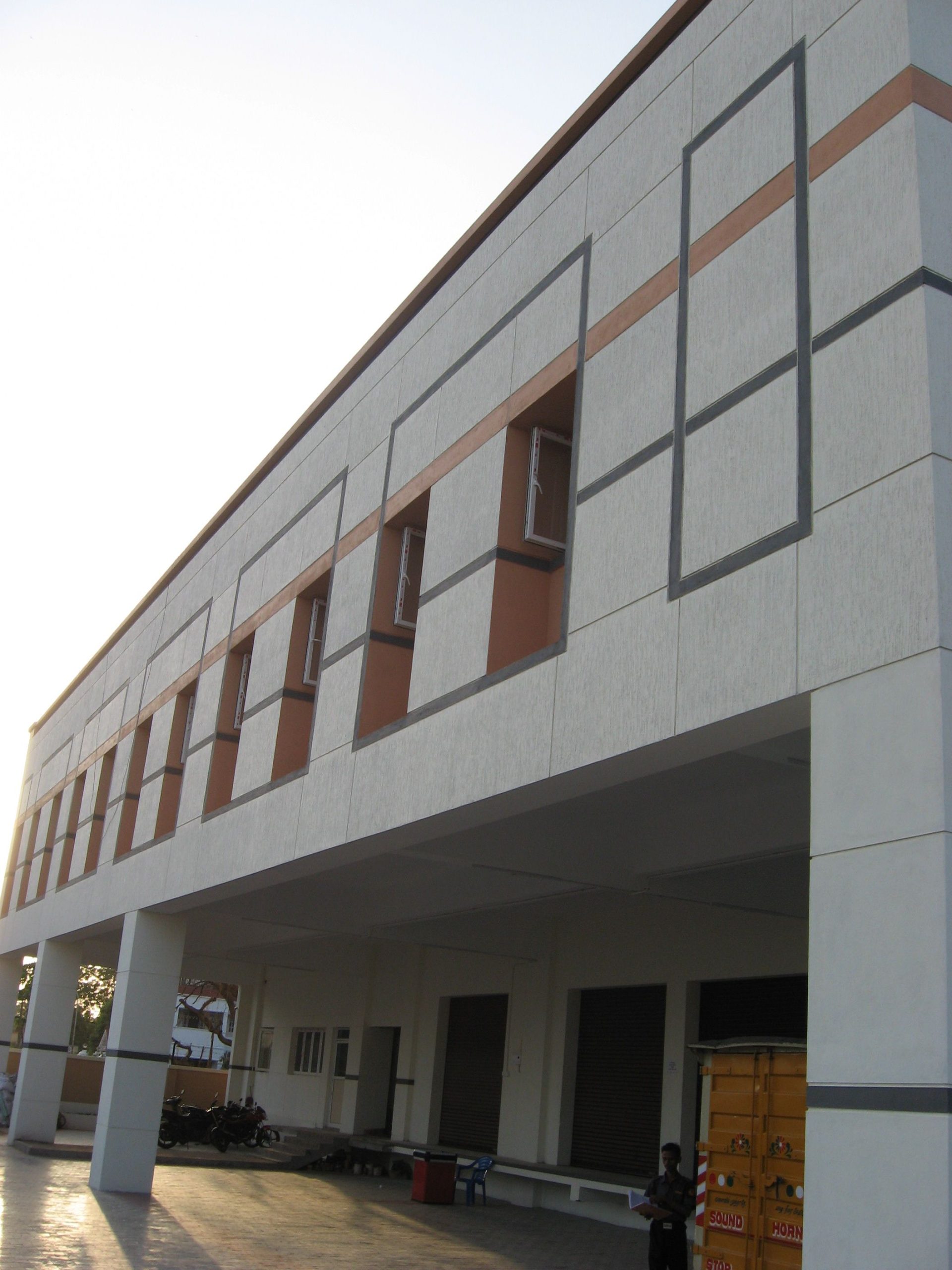 Front elevation (part)